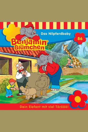 Benjamin Blümchen Folge 86: Das Nilpferdbaby - cover