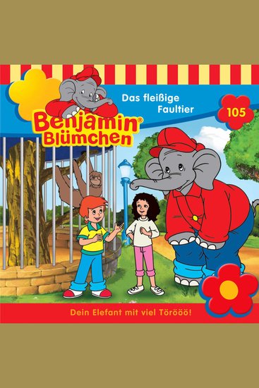 Benjamin Blümchen Folge 105: Das fleißige Faultier - cover