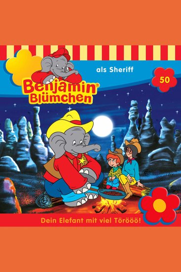 Benjamin Blümchen Folge 50: Benjamin als Sheriff - cover