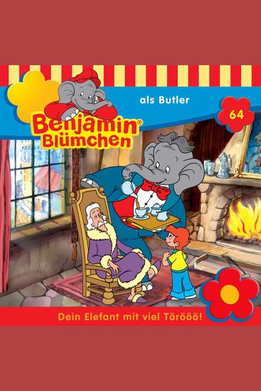 Benjamin Blümchen Folge 64: Benjamin als Butler - cover