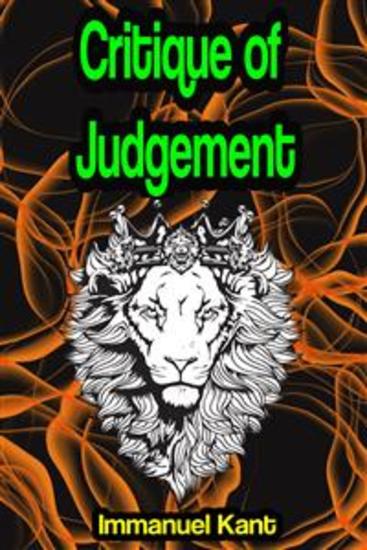 Critique of Judgement or Critique of the Power of Judgment - cover