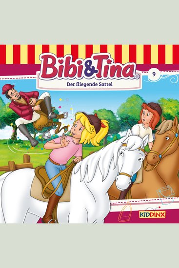 Bibi & Tina Folge 9: Der fliegende Sattel - cover