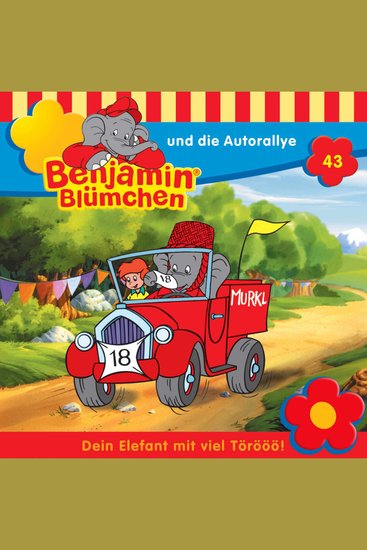Benjamin Blümchen Folge 43: Benjamin und die Autorallye - cover