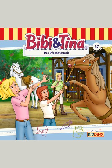 Bibi & Tina Folge 37: Der Pferdetausch - cover