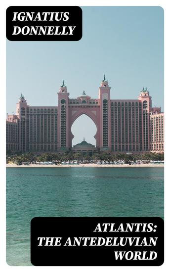 Atlantis: The Antedeluvian World - cover