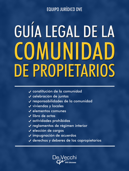 Guía legal de la comunidad de propietarios - cover