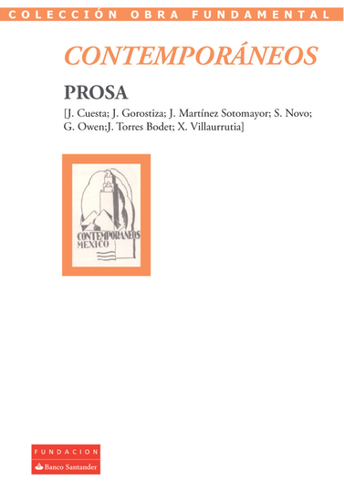 Contemporáneos - Prosa - cover