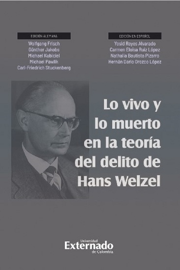 Lo vivo y lo muerto en la teoría del delito de Hans Welzel - cover