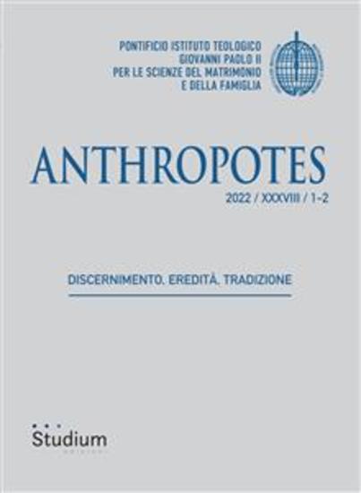 Anthropotes - Discernimento eredità tradizione (2022) (Vol 1-2) - cover