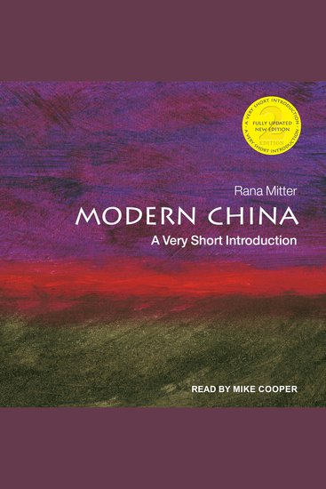 Modern China - A Very Short Introduction 2nd Edition - cover