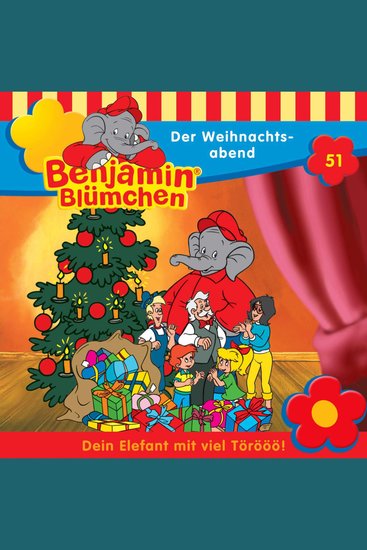 Benjamin Blümchen Folge 51: Der Weihnachtsabend - cover
