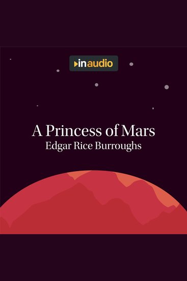 A Princess of Mars - cover