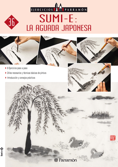 Ejercicios Parramón Sumi-e: la aguada japonesa - cover