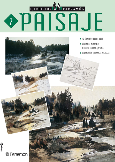 Ejercicios Parramón Paisaje - cover