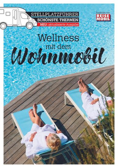 Stellplatzführer Schönste Thermen - Wellness mit dem Wohnmobil - cover