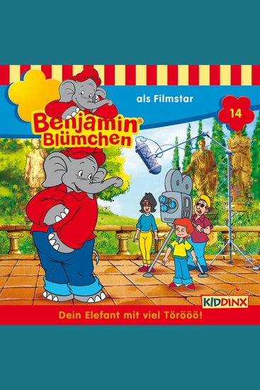 Benjamin Blümchen Folge 14: Benjamin als Filmstar - cover