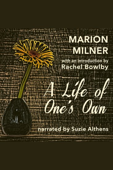 A Life of One's Own - cover