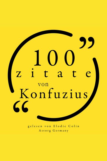 100 Zitate aus Konfuzius - Sammlung 100 Zitate - cover