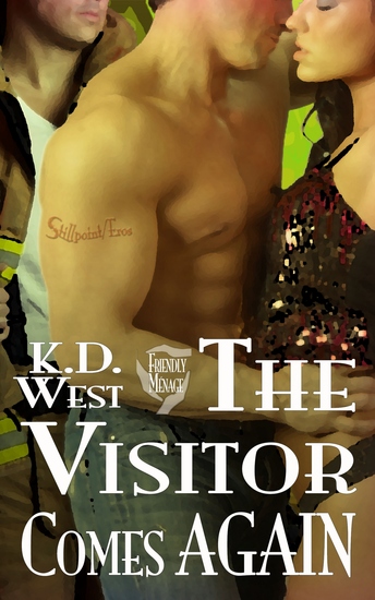 The Visitor Comes Again - A Friendly MMF Menage Tale - cover