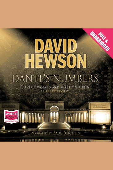 Dante's Numbers - cover