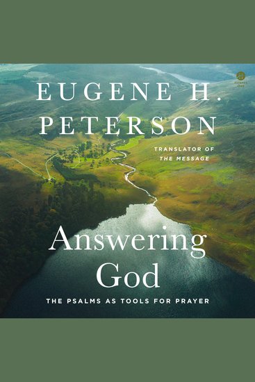 Answering God - The Psalms as Tools for Prayer - cover