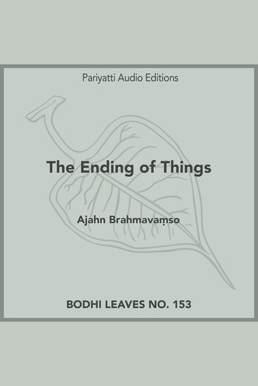 The Ending of Things - cover