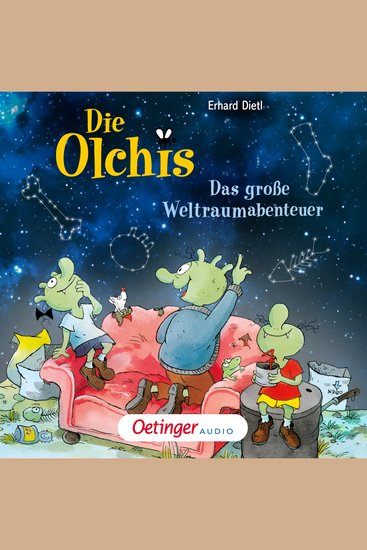 Die Olchis Das große Weltraumabenteuer - cover
