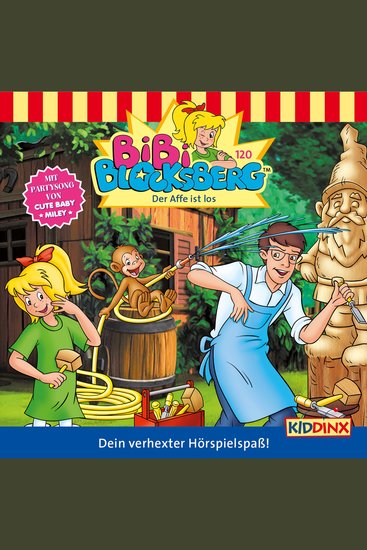 Bibi Blocksberg Folge 120: Der Affe ist los - cover