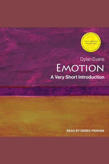 Emotion - A Very Short Introduction 2nd Edition - cover