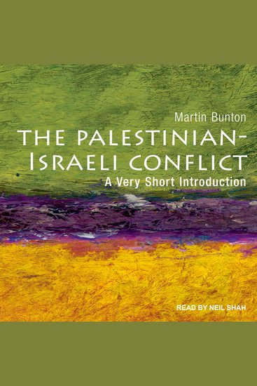 Palestinian-Israeli Conflict - A Very Short Introduction - cover