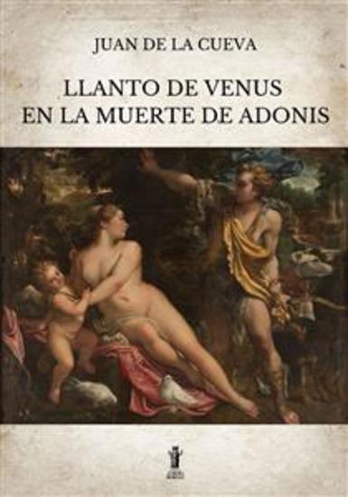Llanto de Venus en la muerte de Adonis - cover