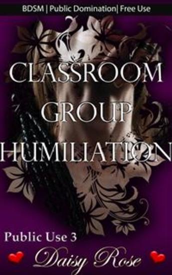 Classroom Group Humiliation - Book 3 of 'Public Use' - cover