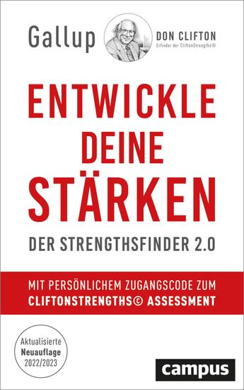 Entwickle deine Stärken - Der Strengthsfinder 20 – Mit persönlichem Zugangscode zum CliftonStrengths© Assessment - cover