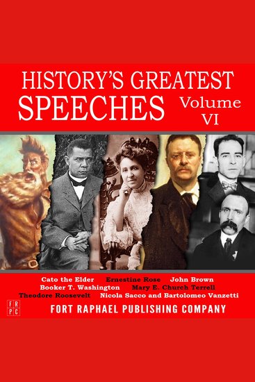 History's Greatest Speeches - Vol VI - cover