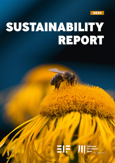 European Investment Bank Group Sustainability Report 2021 - cover