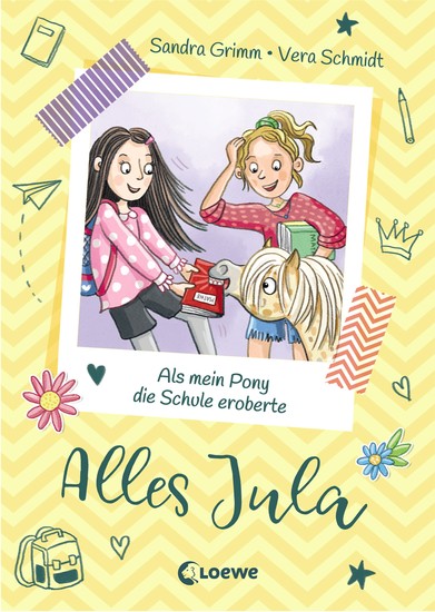 Alles Jula (Band 2) - Als mein Pony die Schule eroberte - Erstlesebuch für Mädchen ab 7 Jahre - Kinderbuch Erstleser - cover
