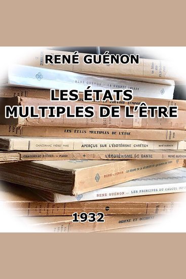 Les États multiples de l'être - cover