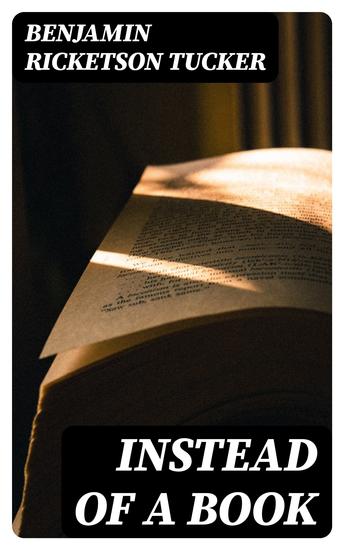 Instead of a Book - cover
