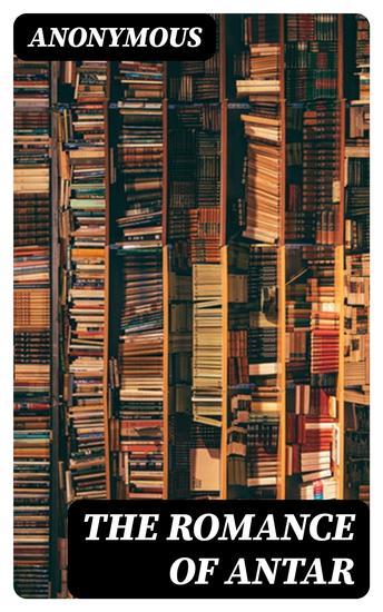 The Romance of Antar - cover