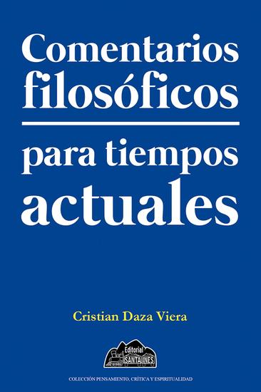 Comentarios filosóficos para tiempos actuales - cover