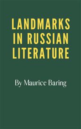 Landmarks in Russian Literature - cover