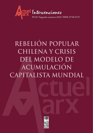 Actuel Marx N°29: Rebelión popular chilena y crisis del modelo de acumulación capitalista mundial - cover