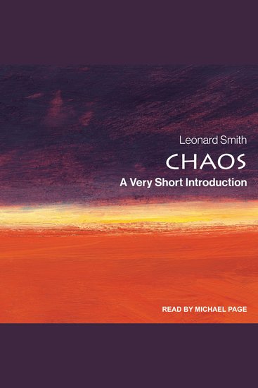 Chaos - A Very Short Introduction - cover