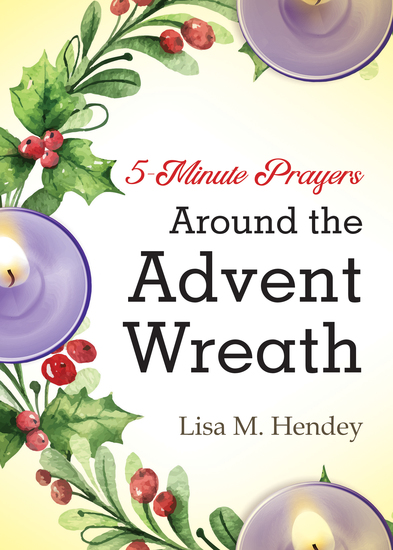 5-Minute Prayers Around the Advent Wreath - cover