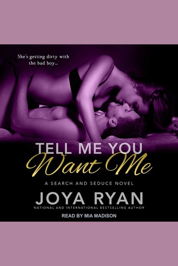 Tell Me You Want Me - cover