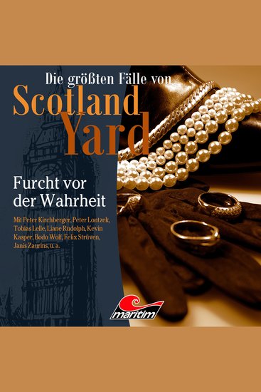 Die größten Fälle von Scotland Yard Folge 50: Furcht vor der Wahrheit - cover
