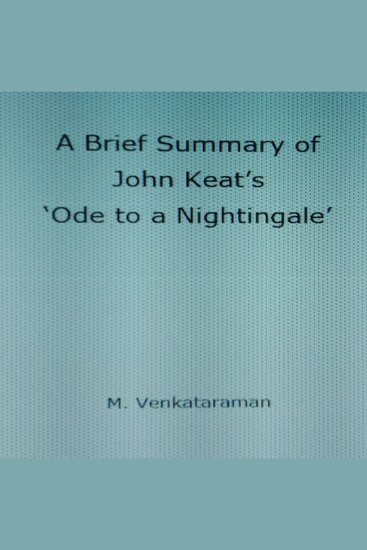 A Brief Summary of John Keat’s ‘Ode to a Nightingale’ - cover