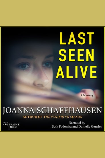 Last Seen Alive - Ellery Hathaway Book Five - cover