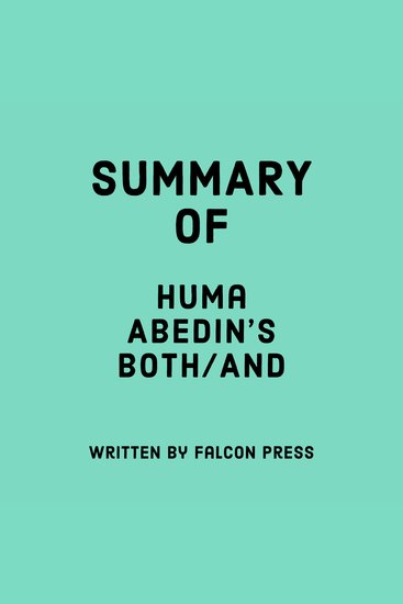 Summary of Huma Abedin’s Both And - cover
