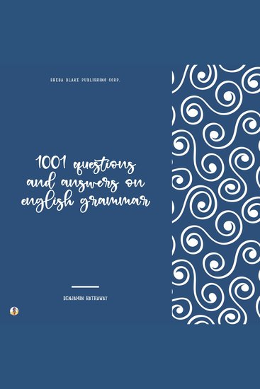 1001 Questions and Answers on English Grammar - cover